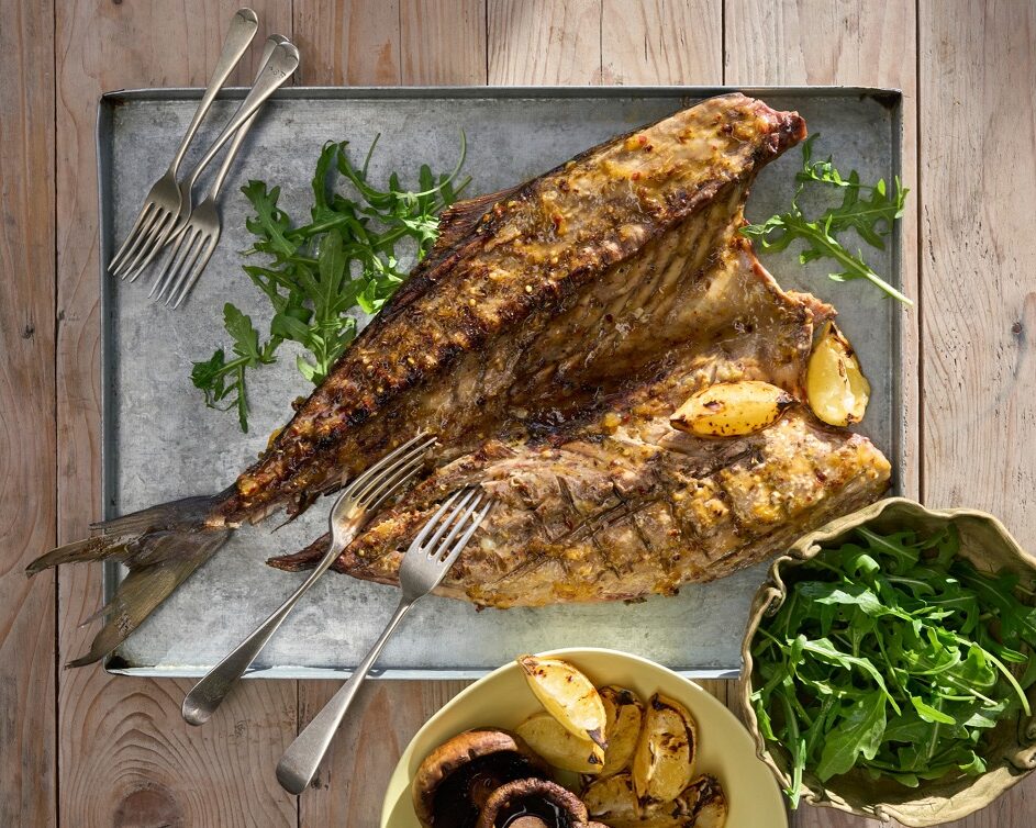Maklikste marinade vir vars vis