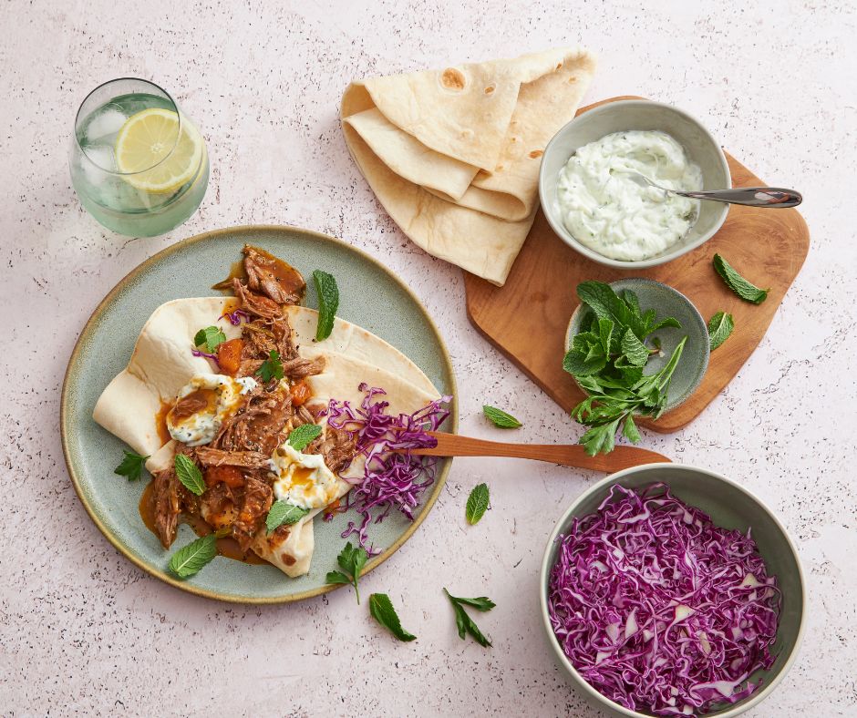 Pulled lamb