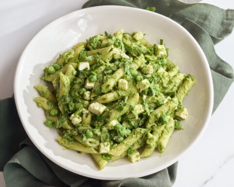 Kook Kitchen Tools Green pasta salad (Green goddess salad) - HeleenMeyer
